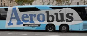 Aerobus run shuttle a bus service between Barcelona's airport and city center.