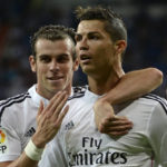 Roanldo and Bale  Celebrate