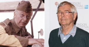 Clive Dunn (left) and Tom Courtenay Sir Tom Courtenay will attempt to fill the boots of Clive Dunn as Corporal Jones
