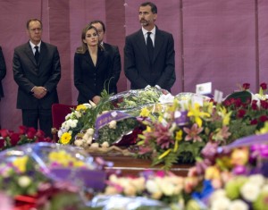 King of Spain attends Bullas coach crash funeral
