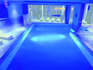 Swimming pool at Hotel de France